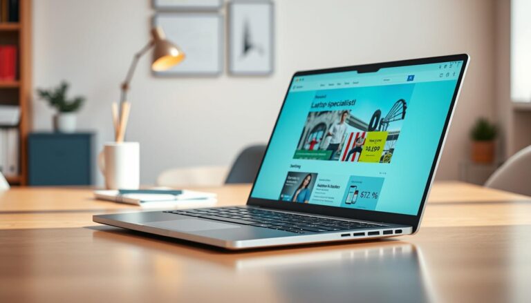 laptop met touchscreen